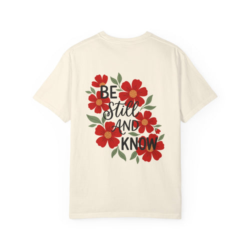 Mercy & More T-Shirt Ivory / S Be Still And Know Tee