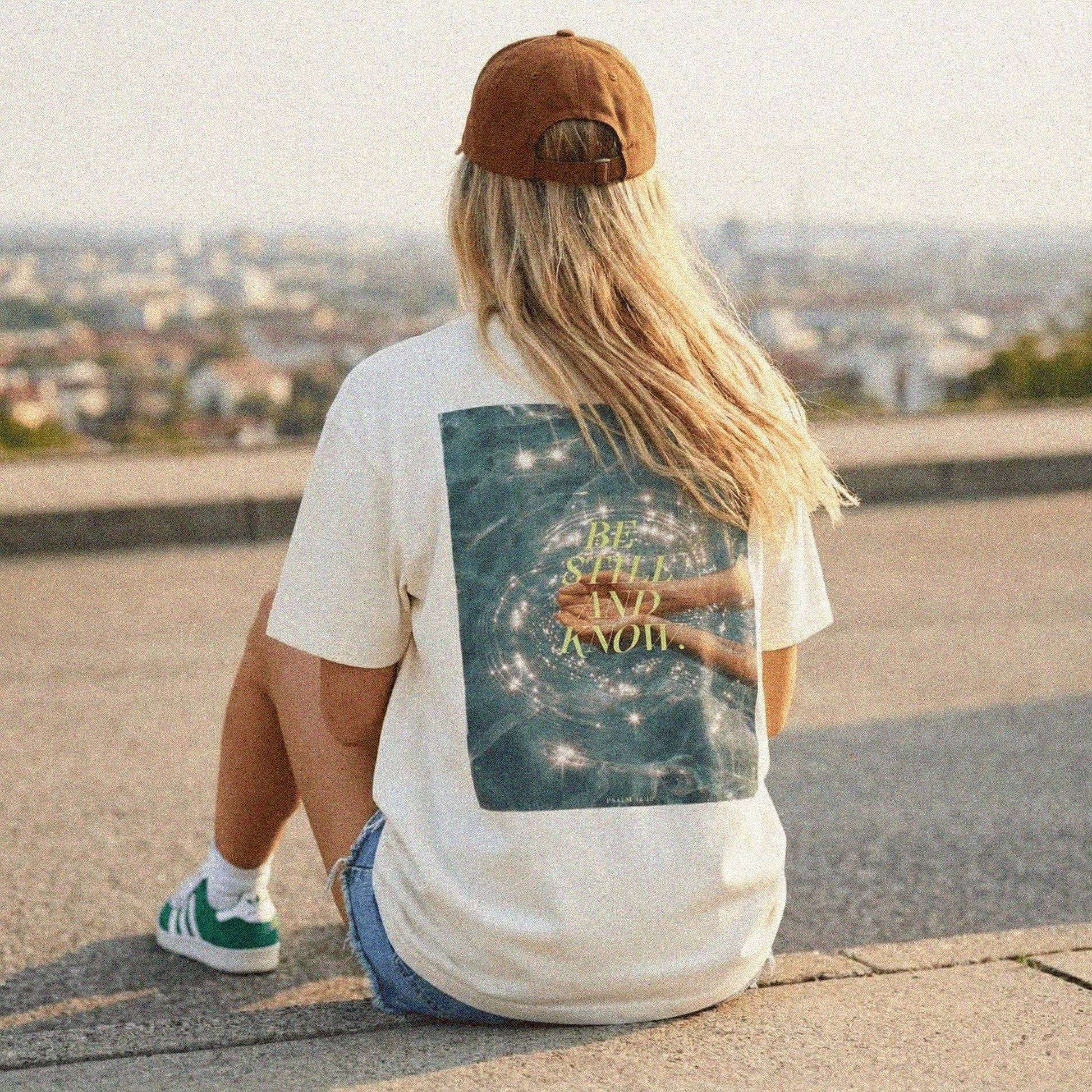 Mercy & More T-Shirt Ivory / S Be Still And Know Tee