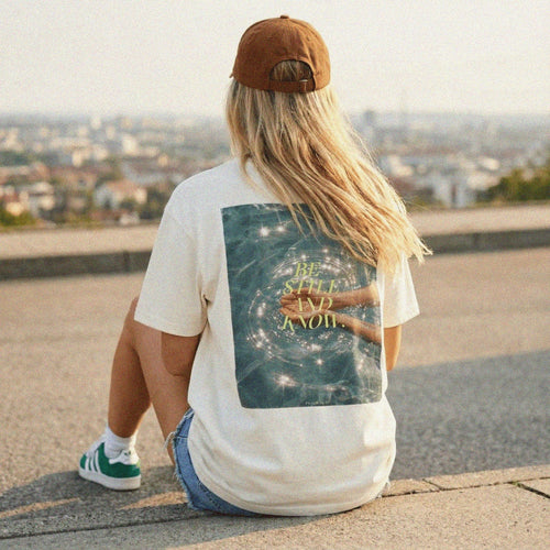 Mercy & More T-Shirt Ivory / S Be Still And Know Tee