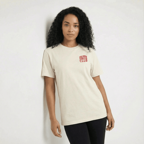 Mercy & More T-Shirt Ivory / S Faith Club Tee