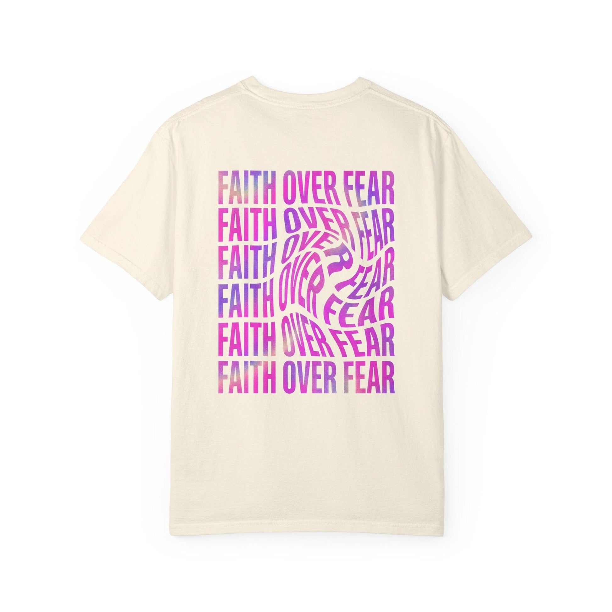 Mercy & More T-Shirt Ivory / S Faith Over Fear Tee