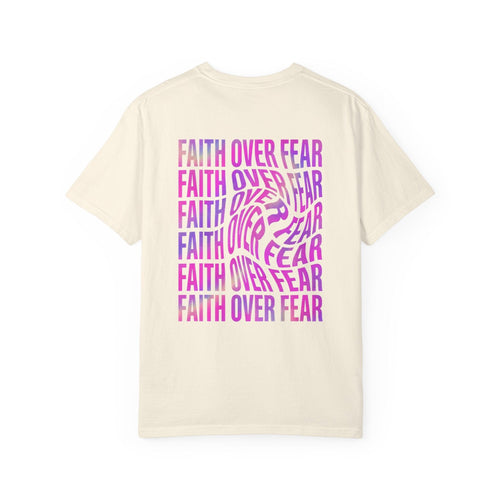 Mercy & More T-Shirt Ivory / S Faith Over Fear Tee