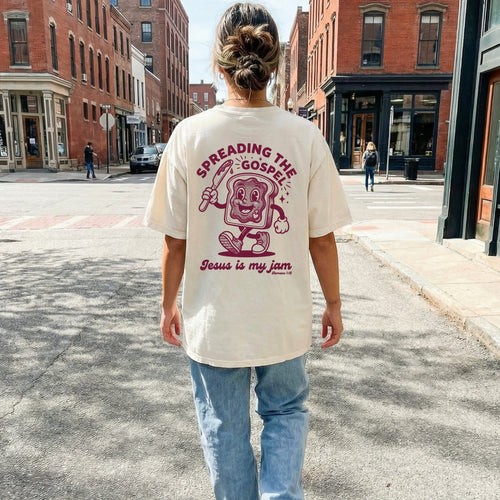 Mercy & More T-Shirt Ivory / S Jesus Is My Jam Tee