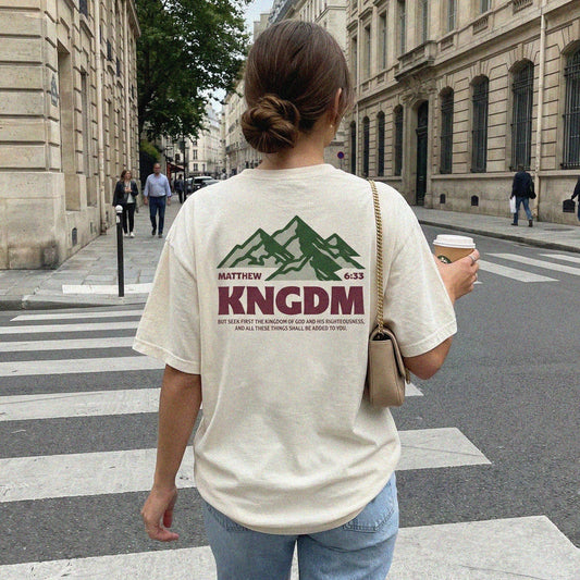Mercy & More T-Shirt Ivory / S KNGDM Heavyweight Tee