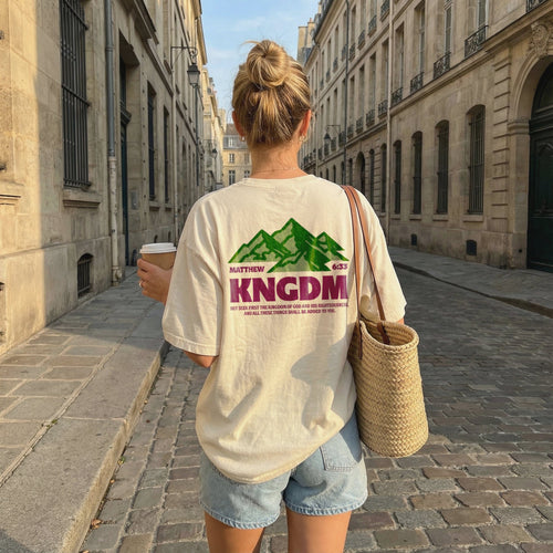 Mercy & More T-Shirt Ivory / S KNGDM Tee