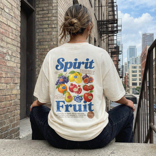 Mercy & More T-Shirt Ivory / S Spirit Fruit Tee