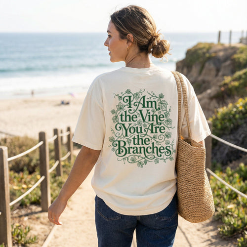 Mercy & More T-Shirt Ivory / S The Vine T-shirt