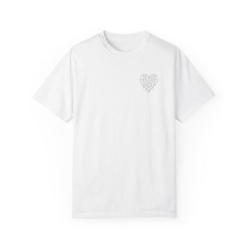 Mercy & More T-Shirt Jesus Saves Heavyweight Tee