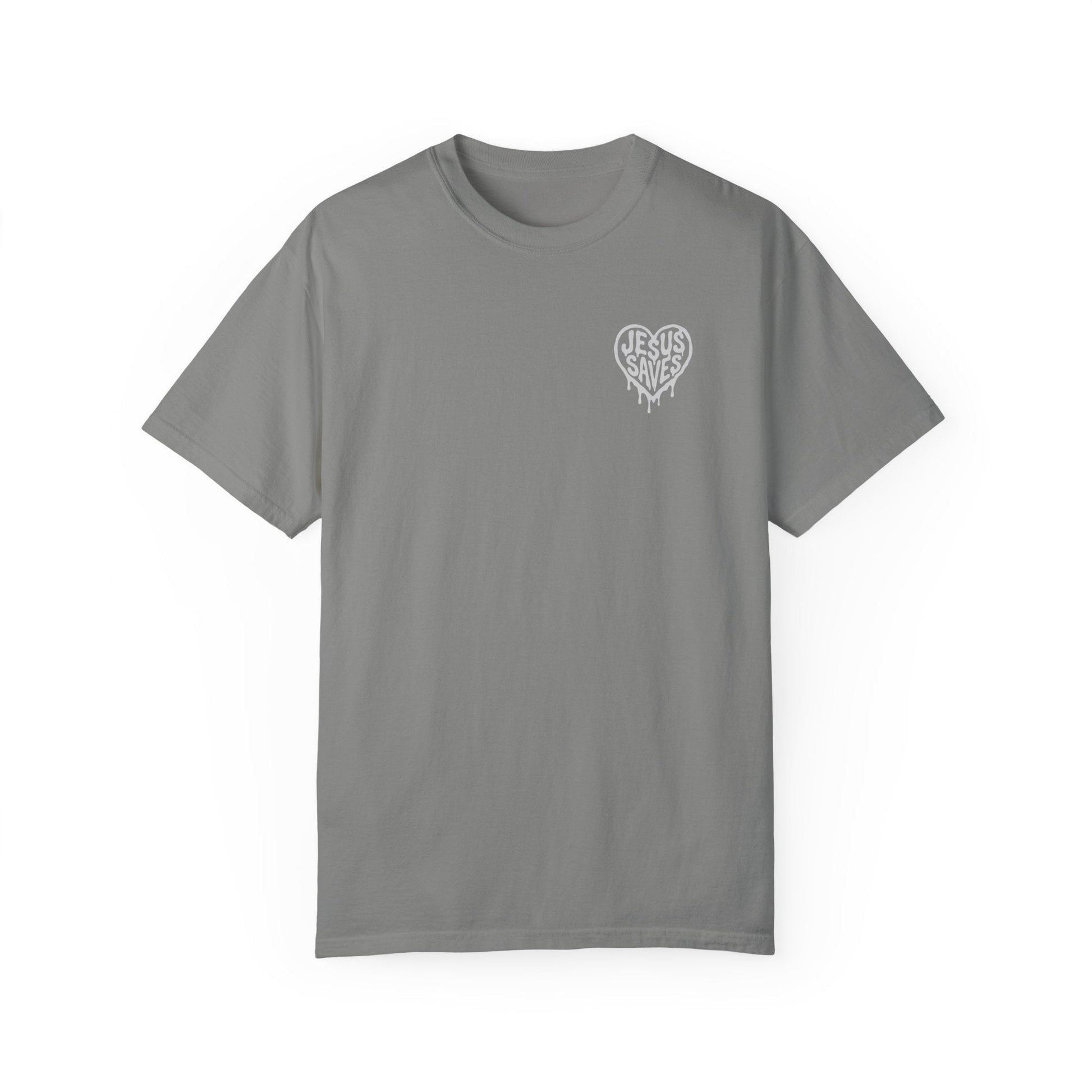 Mercy & More T-Shirt Jesus Saves Heavyweight Tee