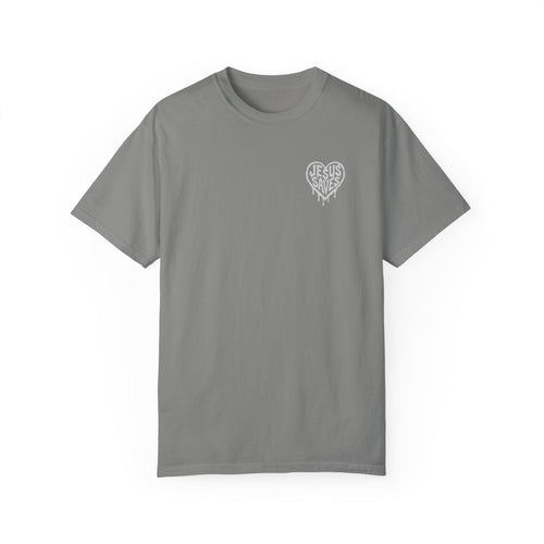 Mercy & More T-Shirt Jesus Saves Heavyweight Tee