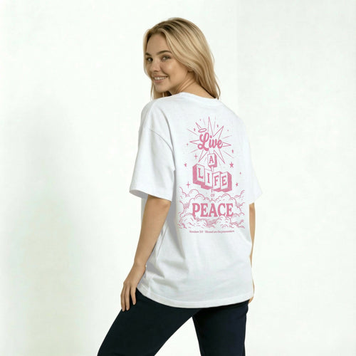 Mercy & More T-Shirt Life Of Peace Tee