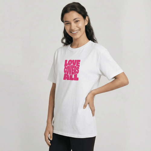 Mercy & More T-Shirt Love Covers All Tee