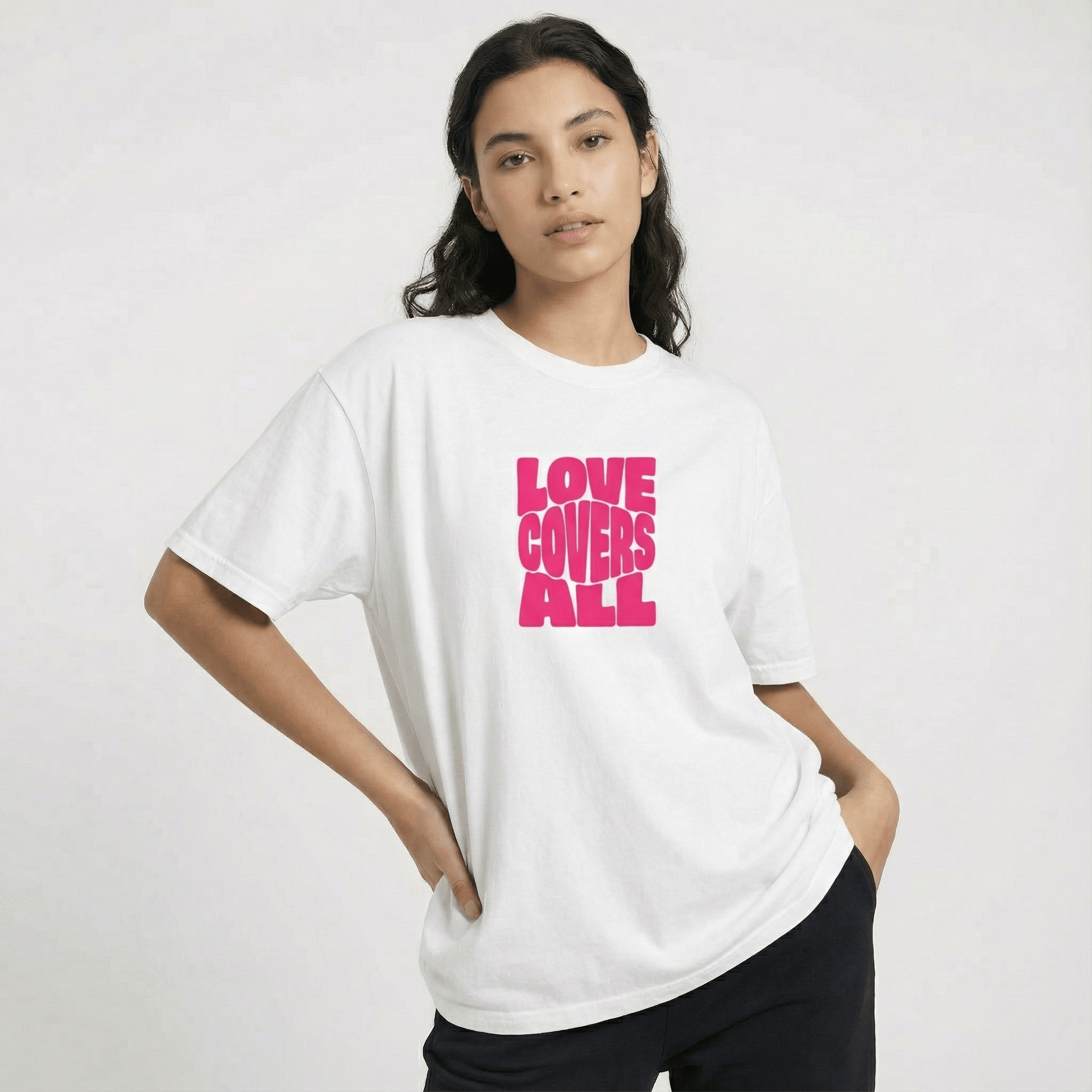 Mercy & More T-Shirt Love Covers All Tee