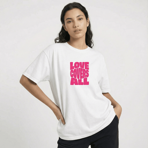 Mercy & More T-Shirt Love Covers All Tee