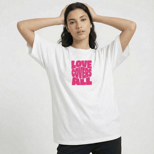 Mercy & More T-Shirt Love Covers All Tee