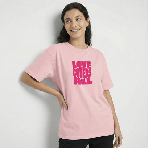 Mercy & More T-Shirt Love Covers All Tee