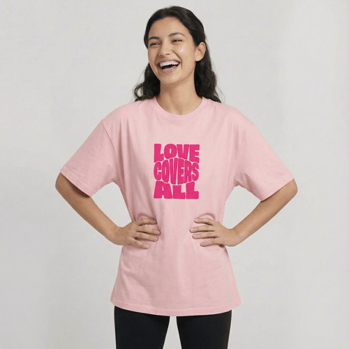 Mercy & More T-Shirt Love Covers All Tee