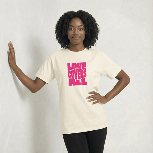 Mercy & More T-Shirt Love Covers All Tee