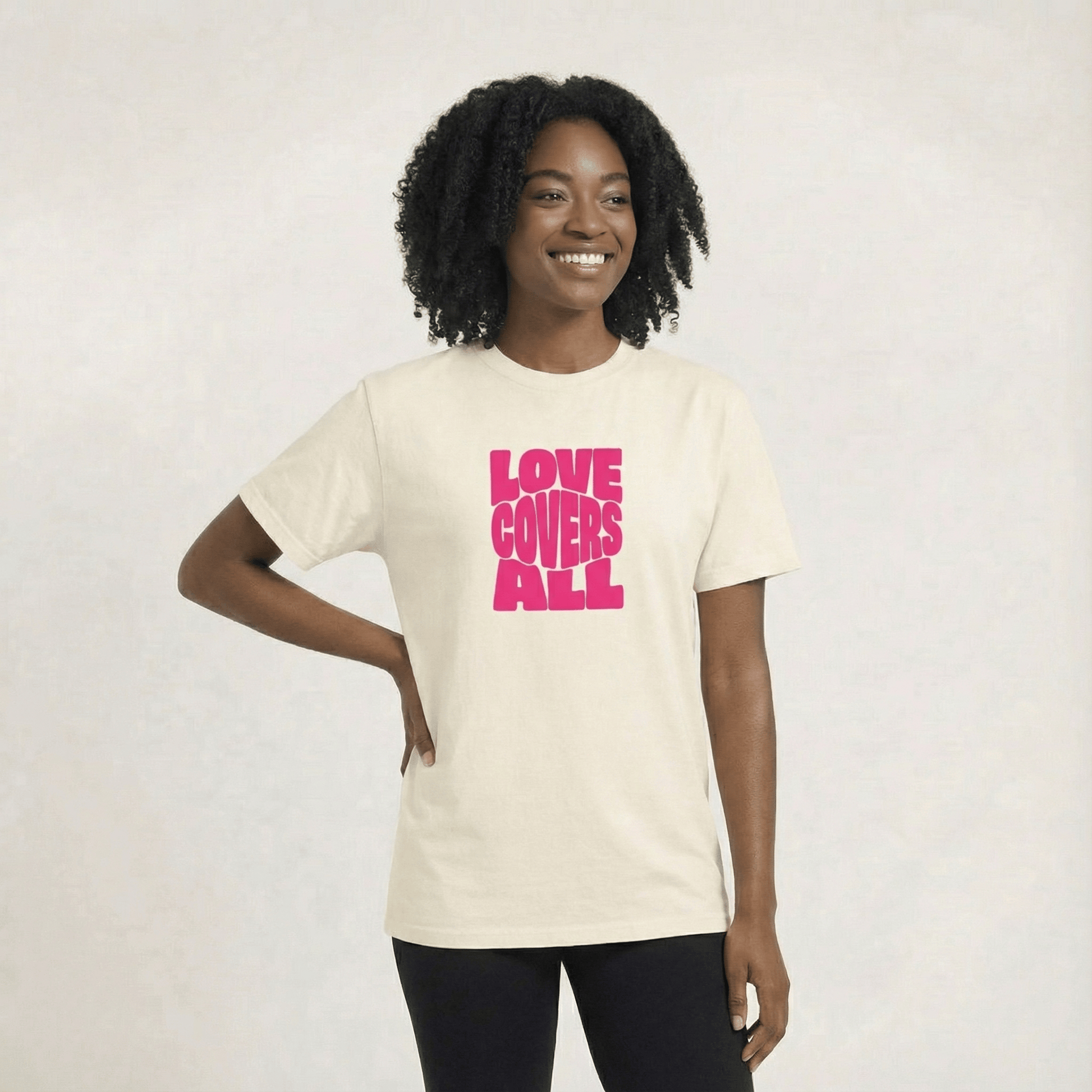 Mercy & More T-Shirt Love Covers All Tee