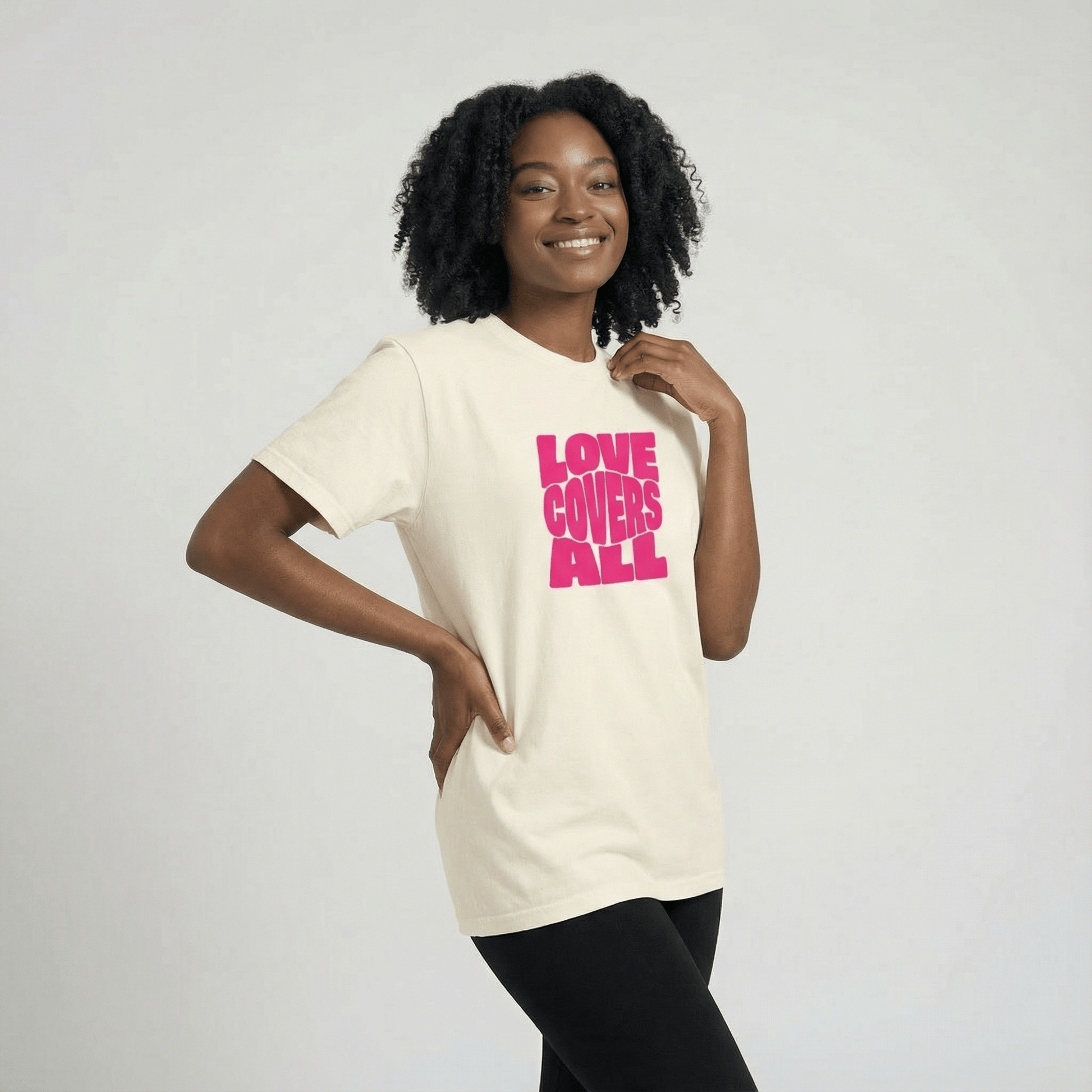 Mercy & More T-Shirt Love Covers All Tee