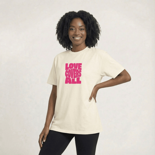 Mercy & More T-Shirt Love Covers All Tee