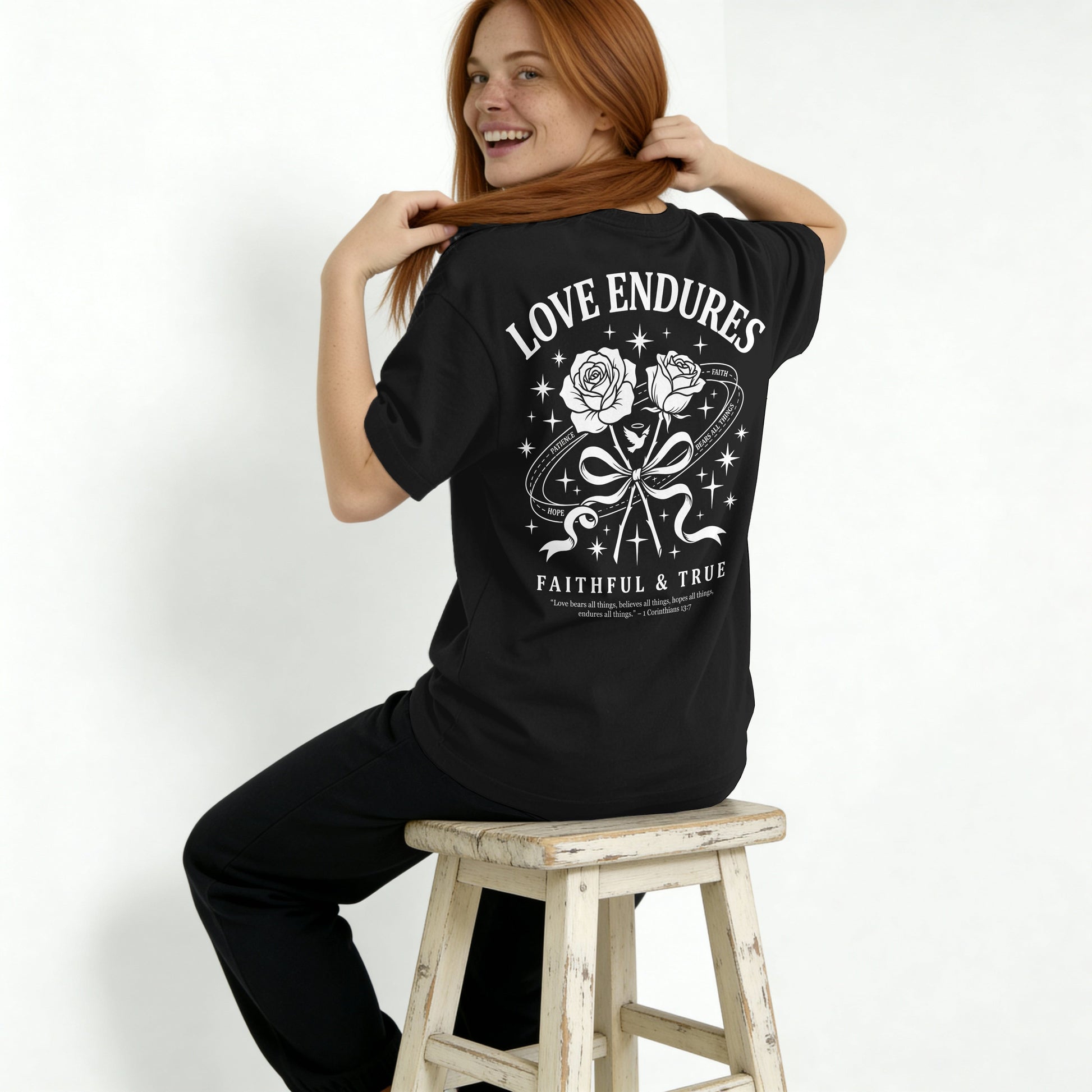 Mercy & More T-Shirt Love Endures Tee