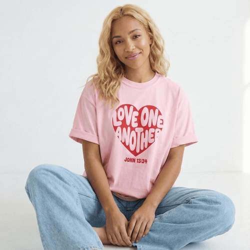 Mercy & More T-Shirt Love One Another Tee