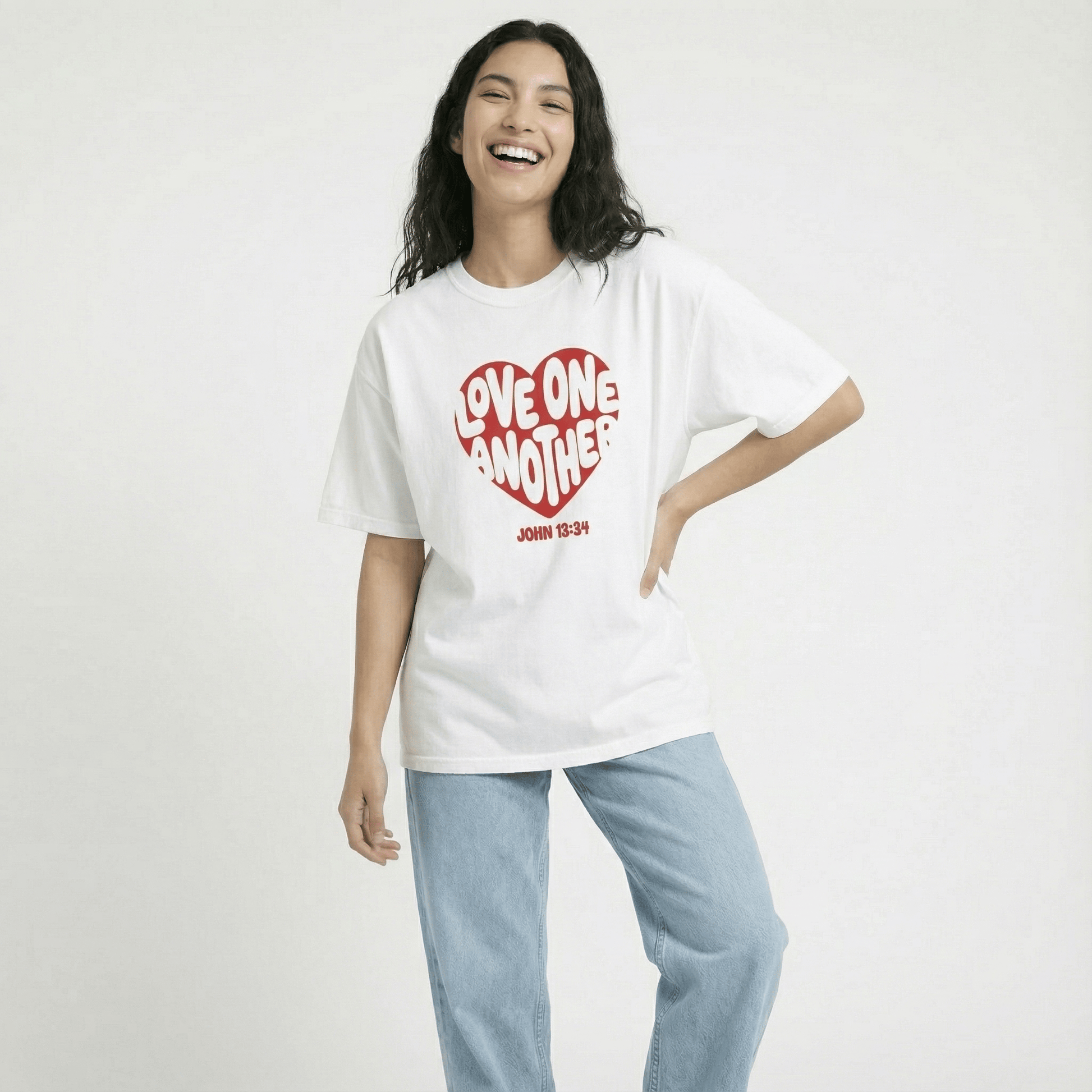 Mercy & More T-Shirt Love One Another Tee