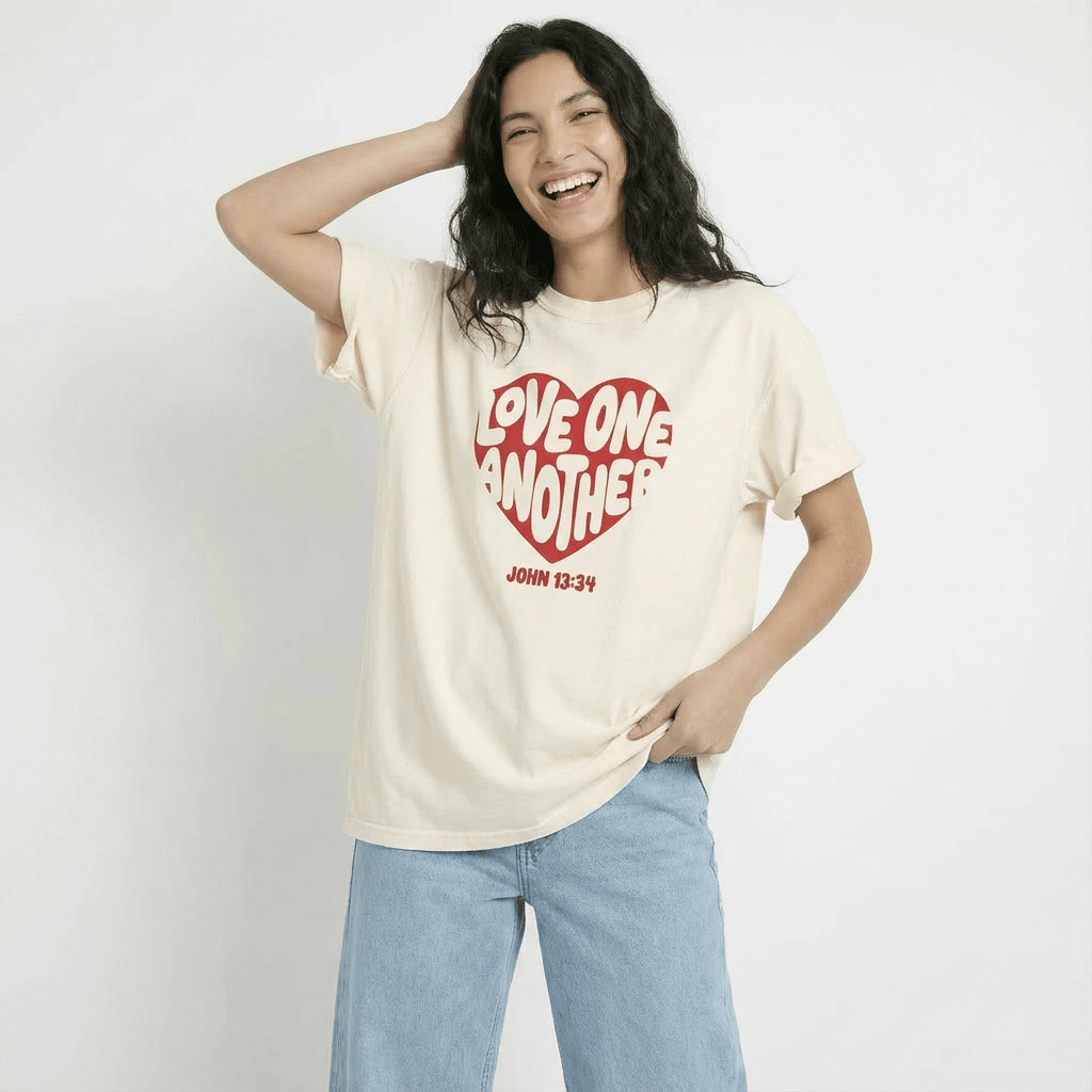 Mercy & More T-Shirt Love One Another Tee