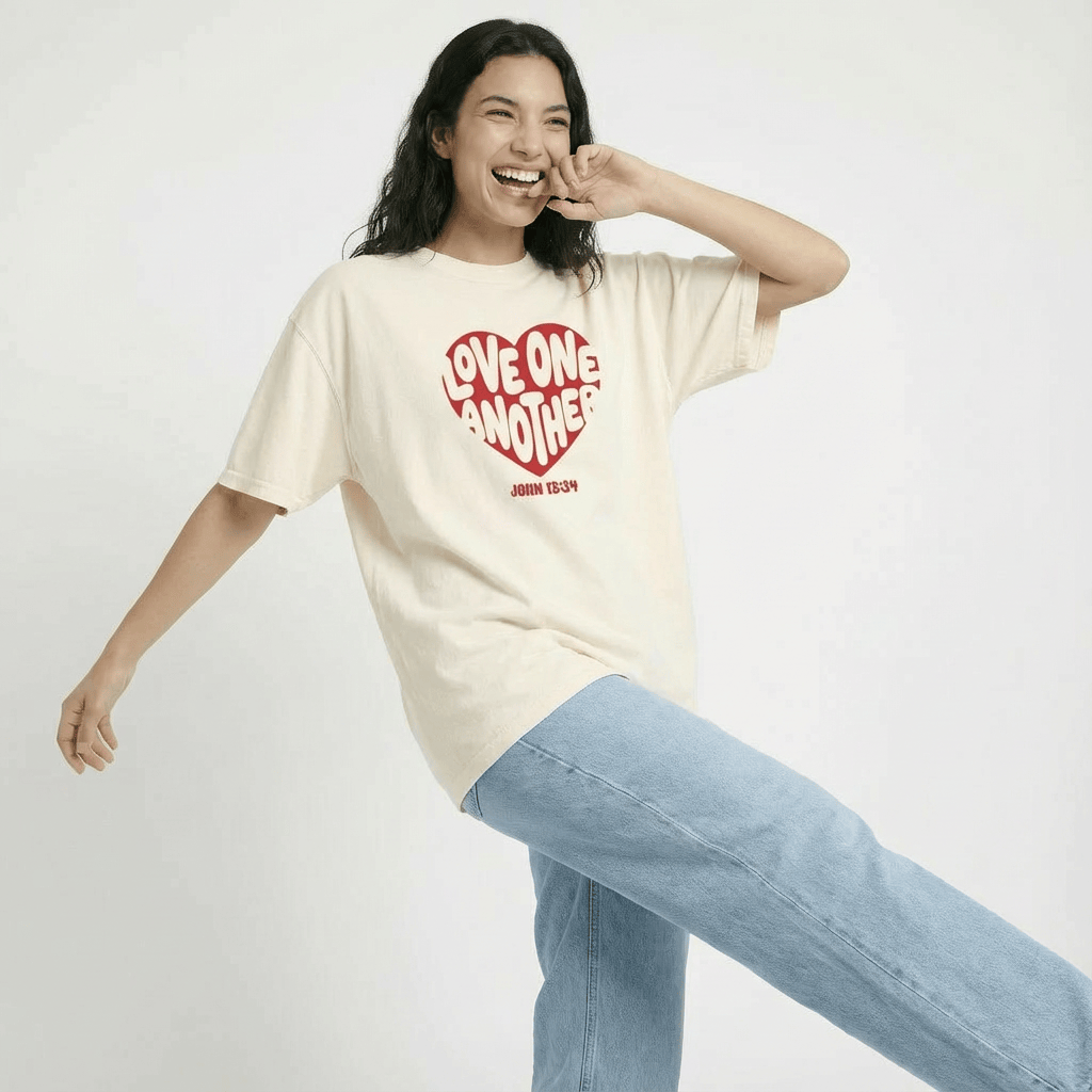 Mercy & More T-Shirt Love One Another Tee