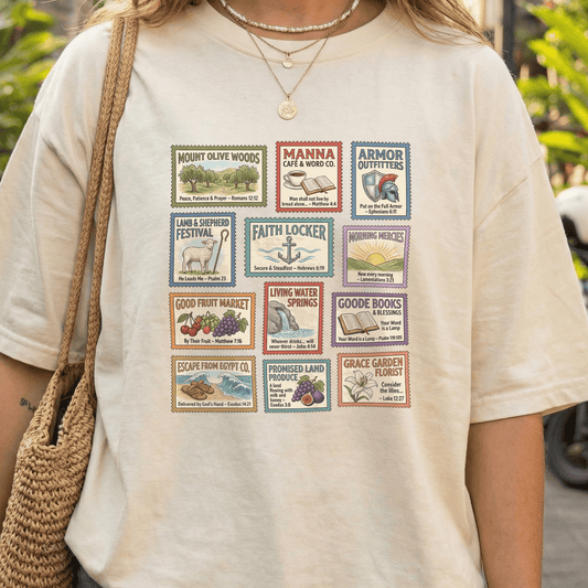 Mercy & More T-Shirt Stamp Heavyweight Tee