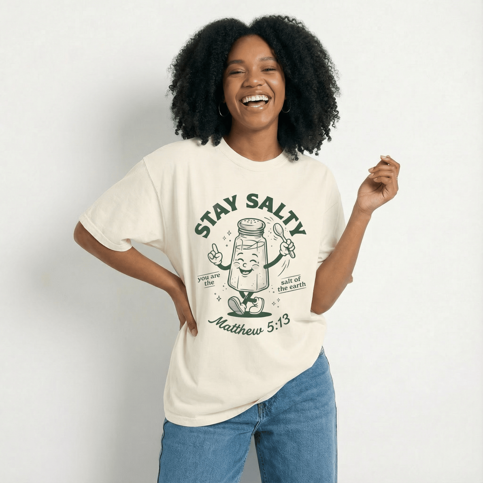 Mercy & More T-Shirt Stay Salty Tee