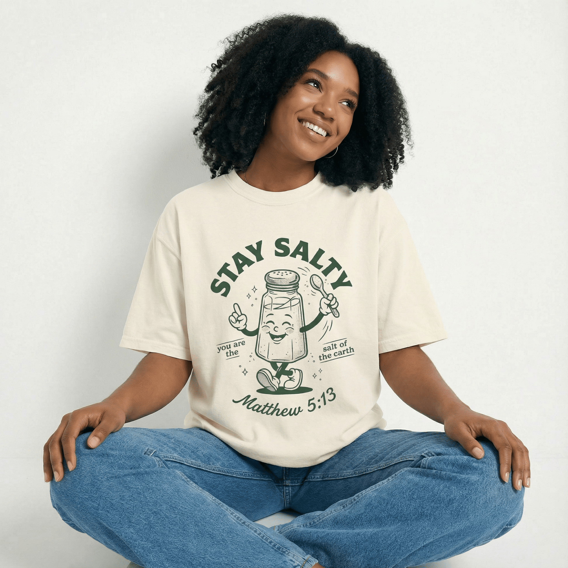 Mercy & More T-Shirt Stay Salty Tee
