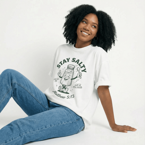 Mercy & More T-Shirt Stay Salty Tee