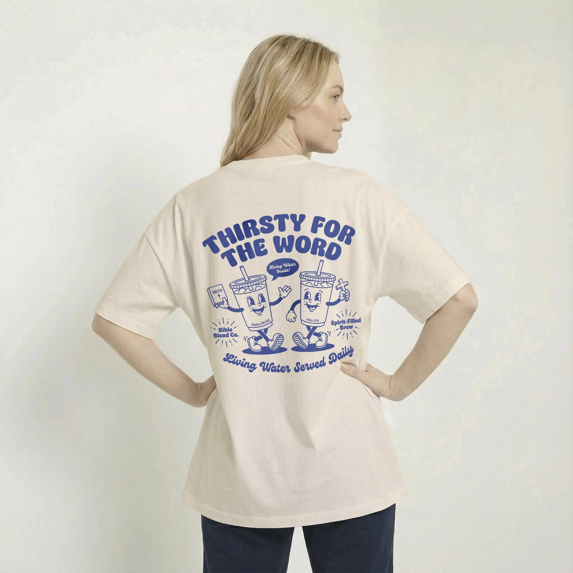 Mercy & More T-Shirt Thirsty For The Word Tee