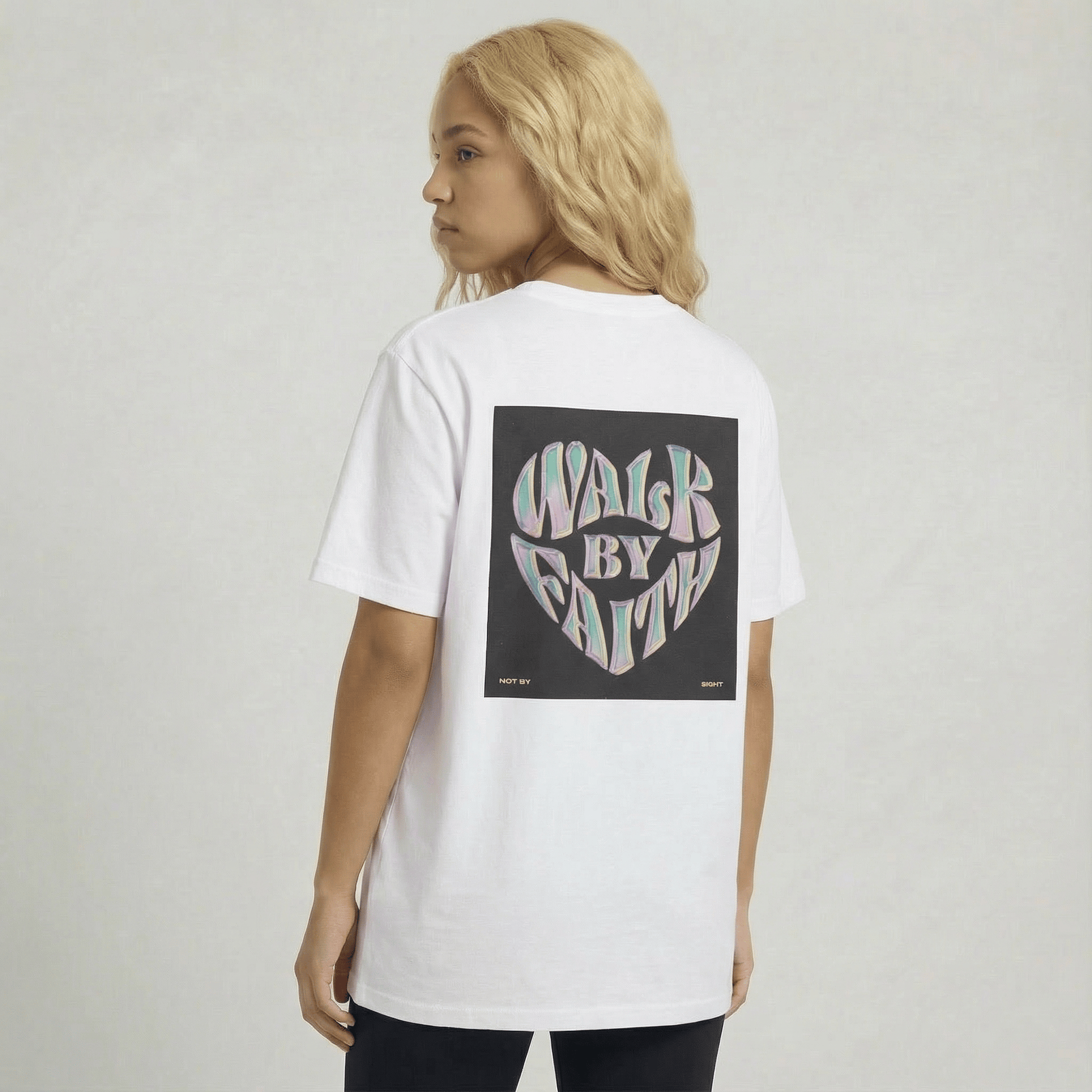 Mercy & More T-Shirt Walk By Faith