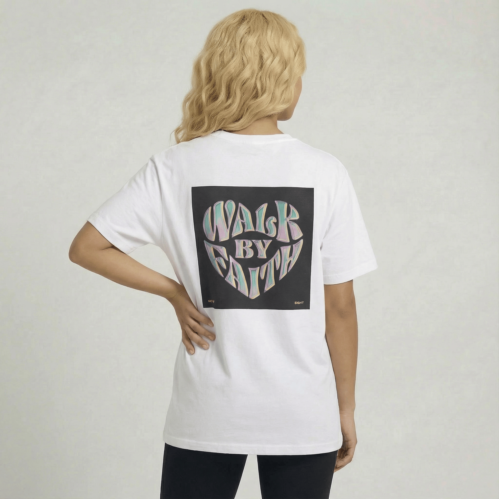 Mercy & More T-Shirt Walk By Faith