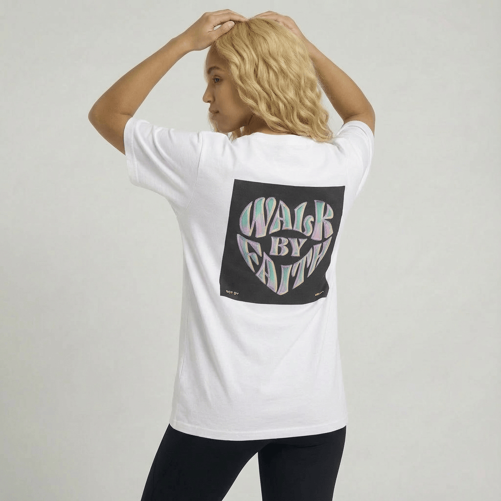 Mercy & More T-Shirt Walk By Faith