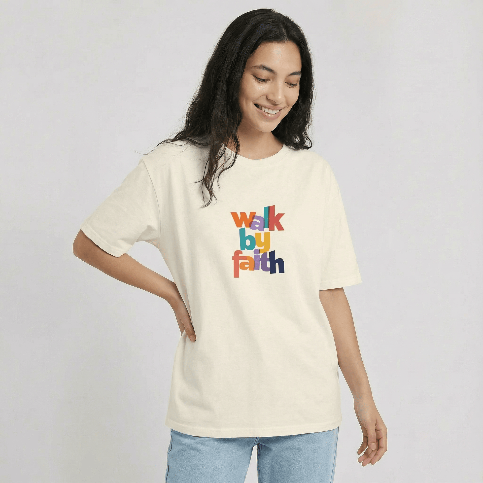 Mercy & More T-Shirt Walk By Faith Tee