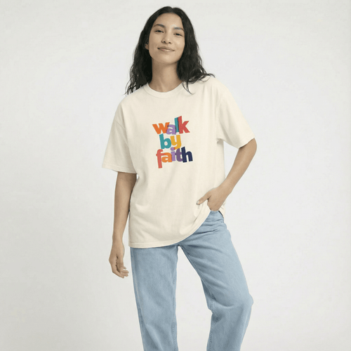 Mercy & More T-Shirt Walk By Faith Tee