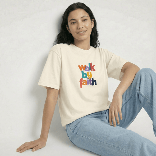 Mercy & More T-Shirt Walk By Faith Tee