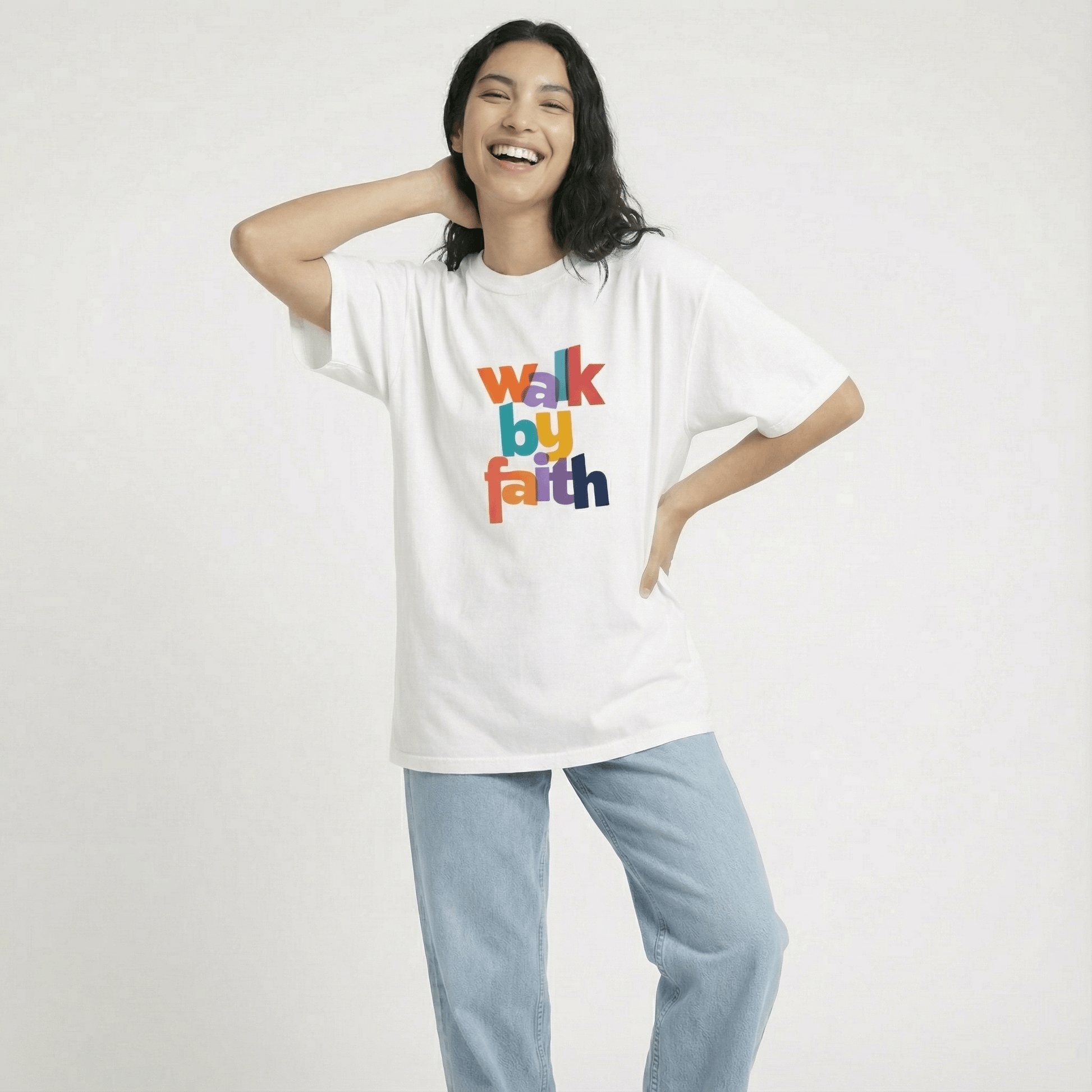 Mercy & More T-Shirt Walk By Faith Tee