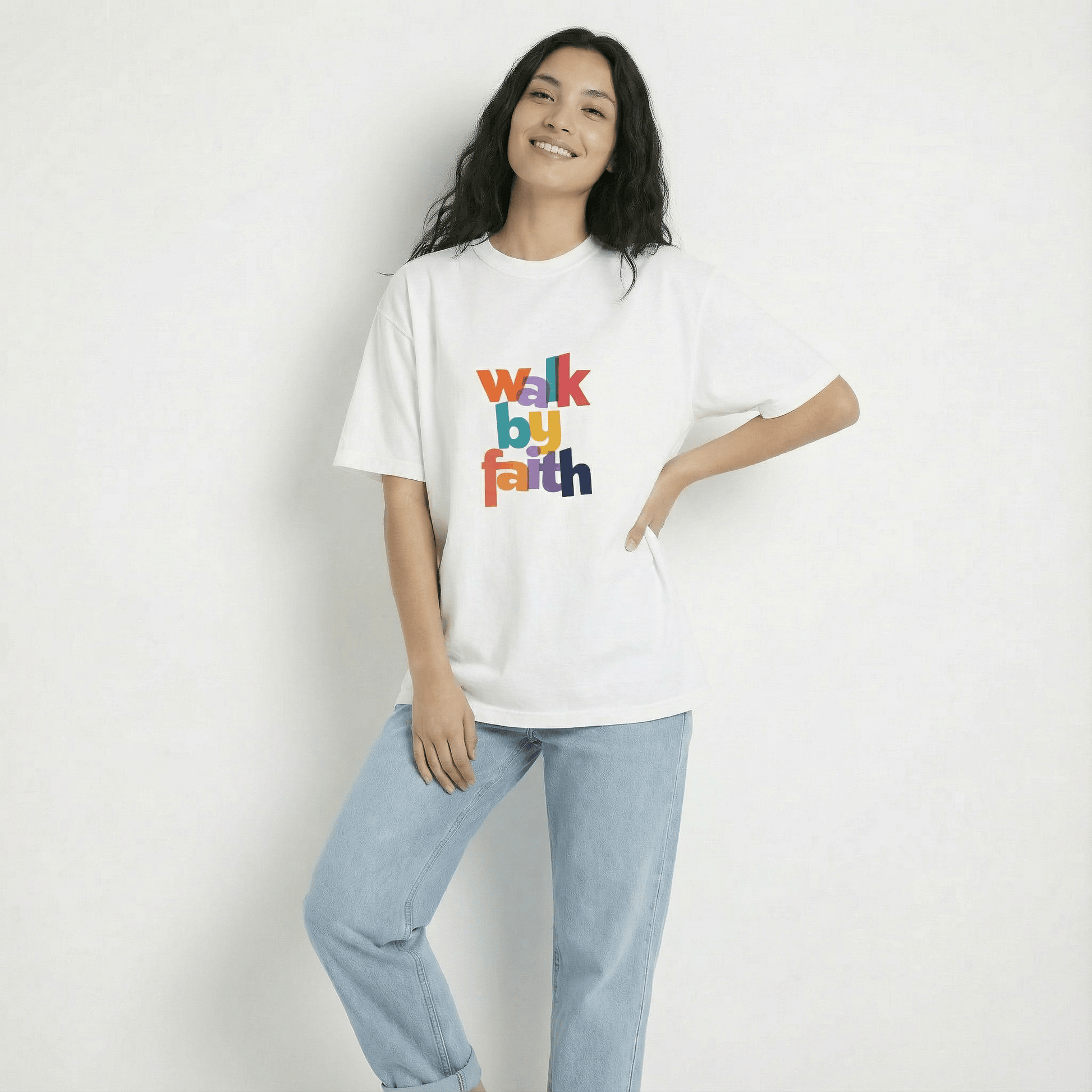 Mercy & More T-Shirt Walk By Faith Tee