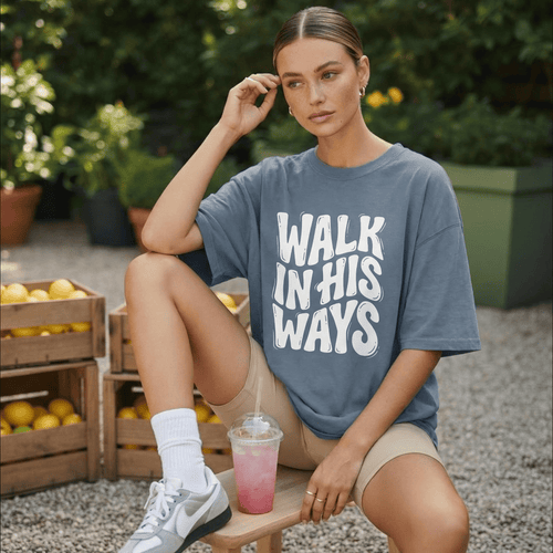 Mercy & More T-Shirt Walk In His Ways Tee