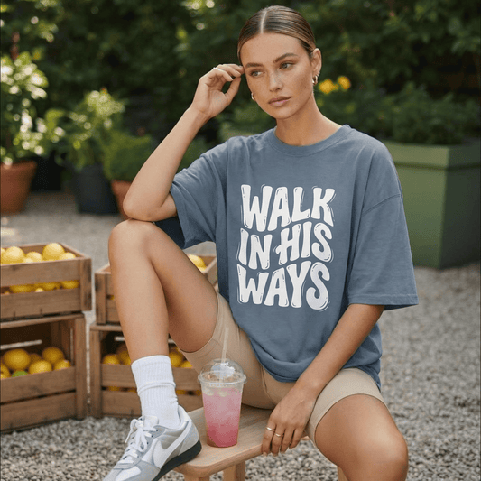 Mercy & More T-Shirt Walk In His Ways Tee