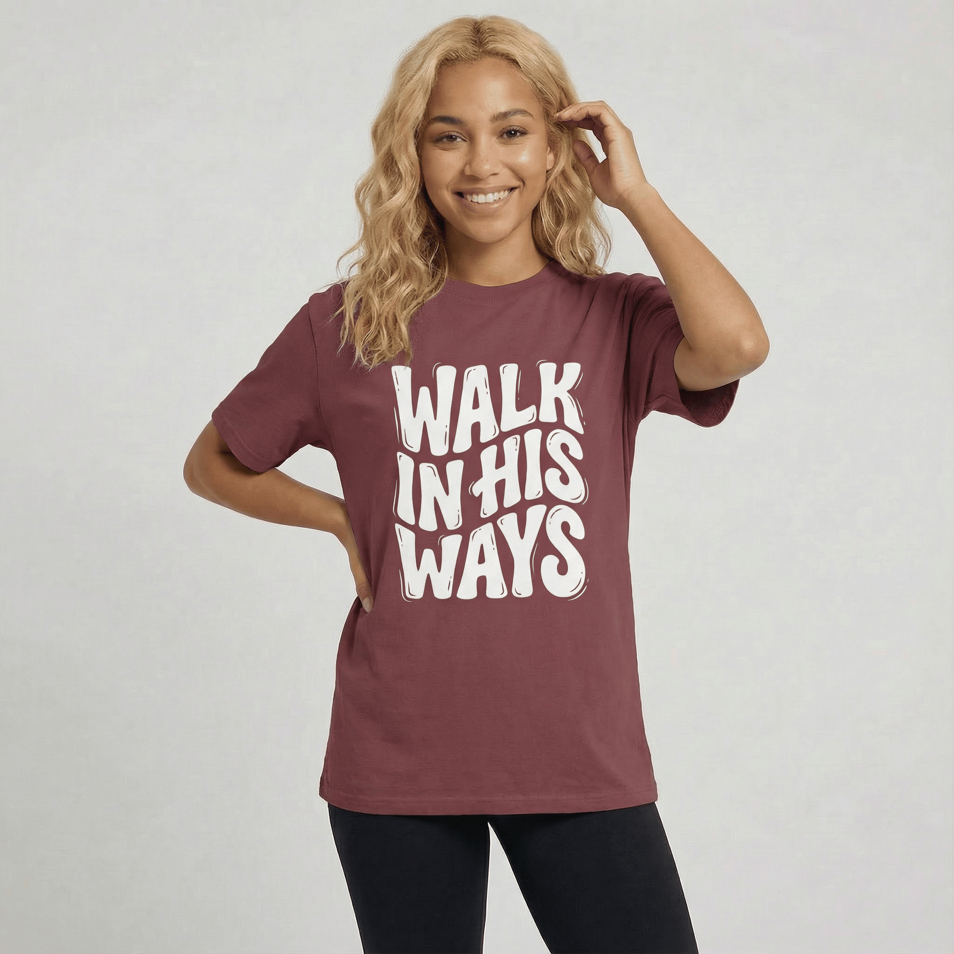Mercy & More T-Shirt Walk In His Ways Tee