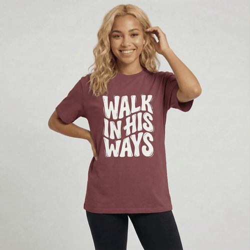 Mercy & More T-Shirt Walk In His Ways Tee