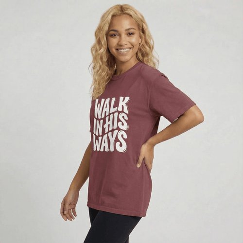 Mercy & More T-Shirt Walk In His Ways Tee