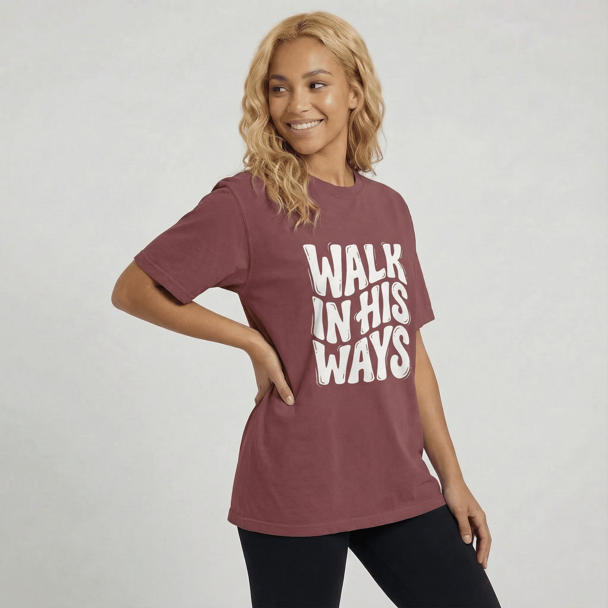 Mercy & More T-Shirt Walk In His Ways Tee