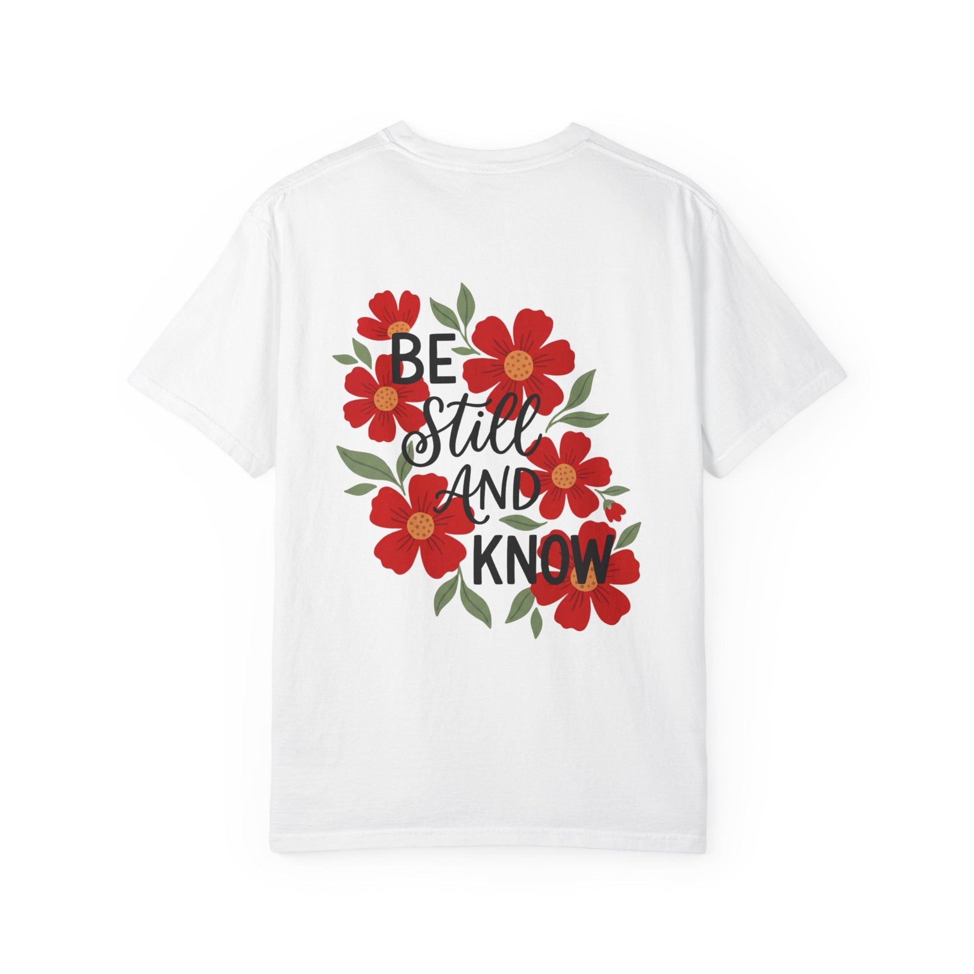 Mercy & More T-Shirt White / S Be Still And Know Tee
